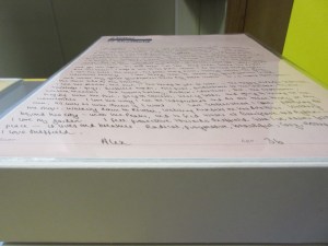 My letter to Sheffield